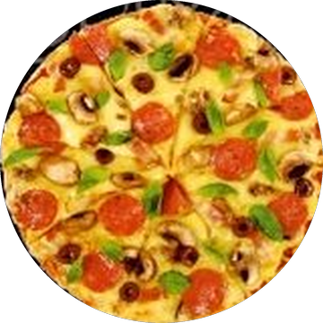 Пицца с колбасками и томатами